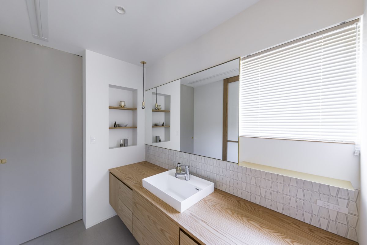 タイルを主役に―毎日が少し特別になる洗面空間