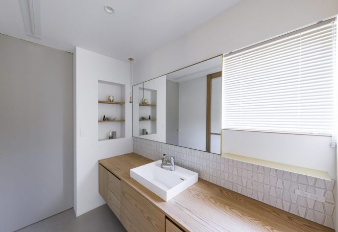 タイルを主役に―毎日が少し特別になる洗面空間